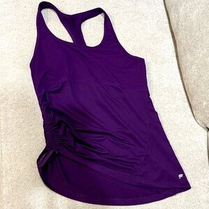 Fabletics Women's Purple Athletic Tank Top